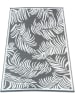 Inkazen Outdoor-Teppich in Anthrazit/ Weiß