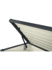 Inkazen Aufbewahrungskiste in Schwarz - (B)120 x (H)63 x (T)61 cm