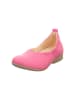 Think! Leren ballerina's roze