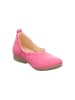 Think! Leren ballerina's roze