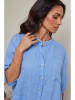 Le Monde du Lin Linnen blouse lichtblauw