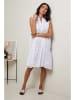 Le Monde du Lin Leinen-Kleid in Weiß