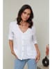 Le Monde du Lin Linnen blouse wit