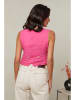 Le Monde du Lin Linnen gilet roze