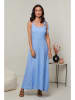 Le Monde du Lin Leinen-Kleid in Hellblau