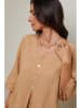Le Monde du Lin Leinen-Bluse in Camel