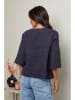 Le Monde du Lin Leinen-Shirt in Dunkelblau