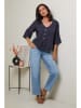 Le Monde du Lin Leinen-Shirt in Dunkelblau