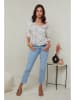 Le Monde du Lin Leinen-Bluse in Creme