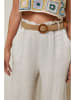 Le Monde du Lin Leinen-Hose in Creme