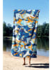 Foutastic Strandtuch "Liquid Marble" in Blau