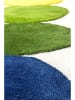 Elizabed 2er-Set: Badvorleger "Orela" in Grün/ Blau/ Weiß