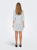 ONLY Jurk "Kaya" blauw/wit