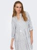 ONLY Jurk "Kaya" blauw/wit