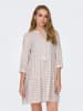 ONLY Jurk "Kaya" lichtroze/wit
