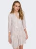 ONLY Jurk "Kaya" lichtroze/wit