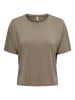 ONLY Shirt "Hannah" in Taupe