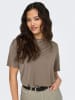 ONLY Shirt "Hannah" in Taupe