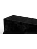 IDOMYA Essentials Aufbewahrungsbank "Loan" in Schwarz/ Gold - (B)100 x (H)45 x (T)37 cm