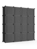 IDOMYA Essentials Multifunktionsschrank in Hellgrau - (B)124 x (H)124 x (T)31 cm