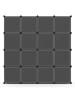 IDOMYA Essentials Multifunktionsschrank in Hellgrau - (B)124 x (H)124 x (T)31 cm