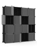 IDOMYA Essentials Multifunktionsschrank in Hellgrau - (B)124 x (H)124 x (T)31 cm