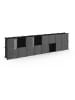 IDOMYA Essentials Multifunktionsschrank in Hellgrau - (B)124 x (H)124 x (T)31 cm