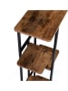 IDOMYA Essentials Regał "Elize" w kolorze brązowym na rośliny - 43 x 95 x 23,5 cm
