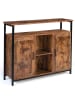 IDOMYA Essentials Sideboard "Elize" in Braun - (B)100 x (H)81 x (T)30 cm