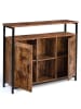IDOMYA Essentials Sideboard "Elize" in Braun - (B)100 x (H)81 x (T)30 cm
