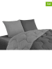 IDOMYA Essentials 3-delige beddengoedset lichtgrijs
