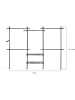 IDOMYA Essentials Kapstok zwart - (B)305 x (H)278 x (D)35 cm