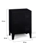 IDOMYA Essentials Stoliki nocne (2 szt.) w kolorze czarnym - 40 x 53 x 30 cm
