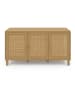 IDOMYA Essentials Sideboard "Erin" in Hellbraun - (B)113 x (H)60 x (T)40 cm