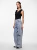 Pieces Top "Ilu" in Schwarz