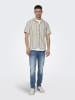 ONLY & SONS Hemd in Beige/ Blau
