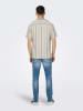 ONLY & SONS Hemd in Beige/ Blau