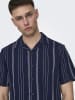 ONLY & SONS Blouse donkerblauw