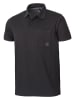 TERNUA Funktionspoloshirt "Norman" in Schwarz/ Schwarz