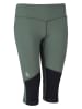 TERNUA Trekkingleggings  in Grün/ Schwarz