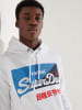 Superdry Hoodie in Weiß