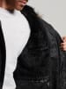 Superdry Übergangsmantel in Schwarz