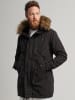 Superdry Übergangsmantel in Schwarz