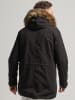 Superdry Übergangsmantel in Schwarz