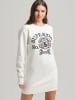 Superdry Sweatkleid in Weiß
