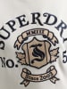 Superdry Sweatkleid in Weiß