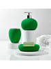 Benetton 3tlg. Badaccessoires-Set in Grün