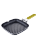 Benetton Patelnia grillowa w kolorze czarno-zielonym - 24 x 24 cm