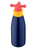Benetton Trinkflasche in Dunkelblau/ Pink - 500 ml