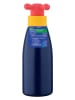 Benetton Trinkflasche in Dunkelblau/ Pink - 500 ml